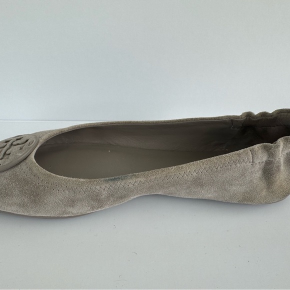 Tory Burch Minnie Travel Ballet Flats- suede - Picture 8 of 16